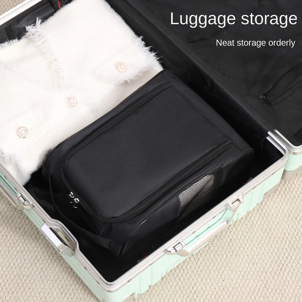 Portable Golf Shoe Bag Shoe Carrier Bags Breathable Lightweight Golf Handbag Dustproof Football Tennis Shoe Bag