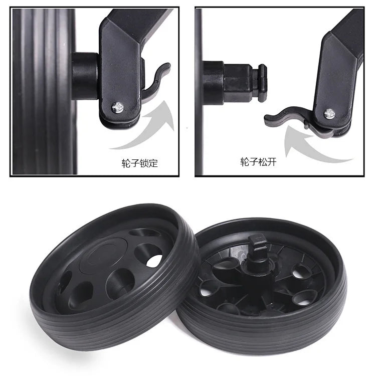 Two-wheeled Foldable Golf Trolley