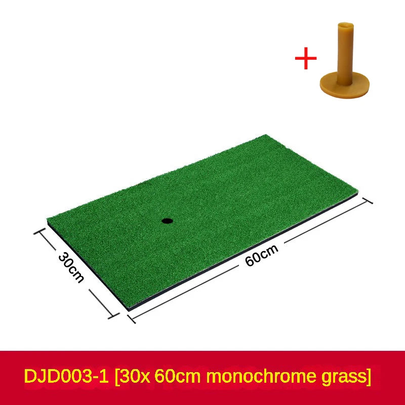 Golf Practice Mat With Tee