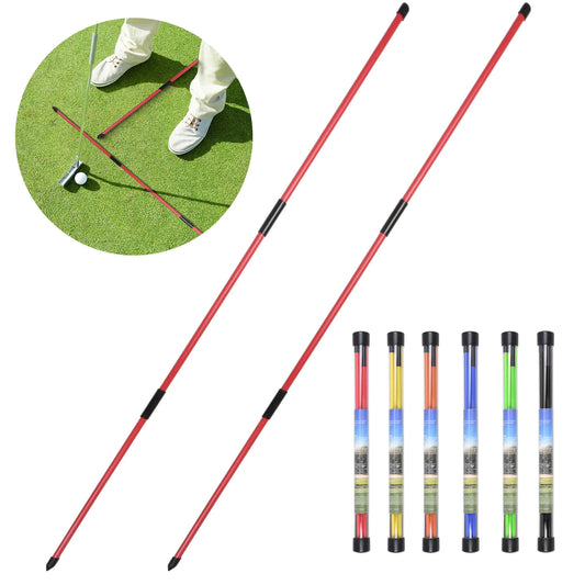 Golf Alignment Sticks 2 Sets