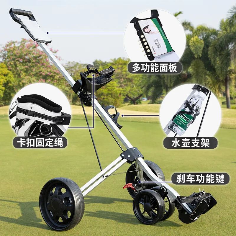 Professional Folding Golf Bag Trolley