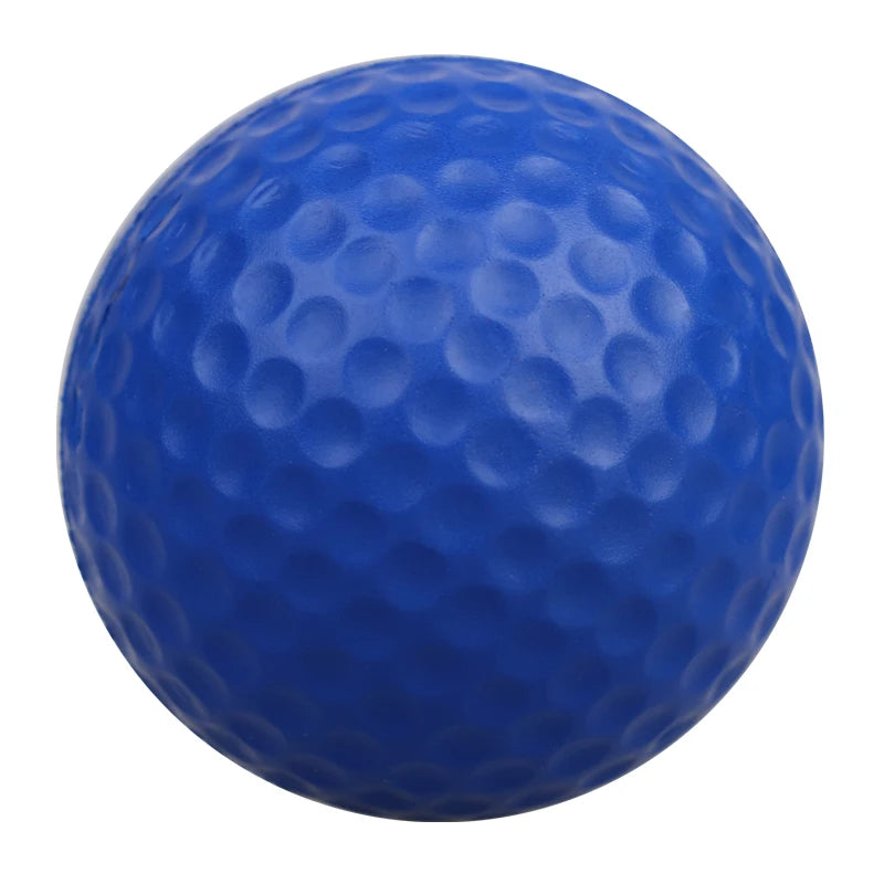 10Pcs Yellow Foam Golf Balls Sponge Elastic Indoor Outdoor Practice Training