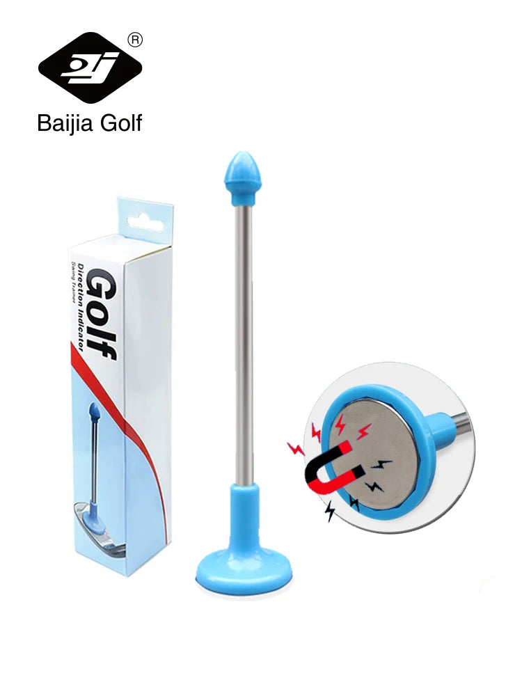 Lie angle adjustment tool for golf sticks, magnetic golf cutter, steering indicator, lighting stick for golf sticks