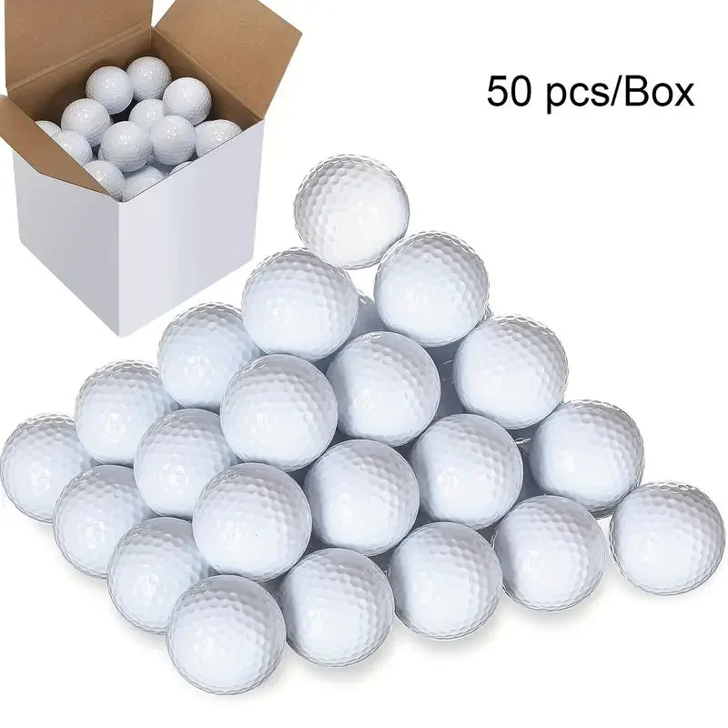 Golf Sarin three-layer practice ball wear-resistant and durable super distance 50 balls can be used outdoors and indoors