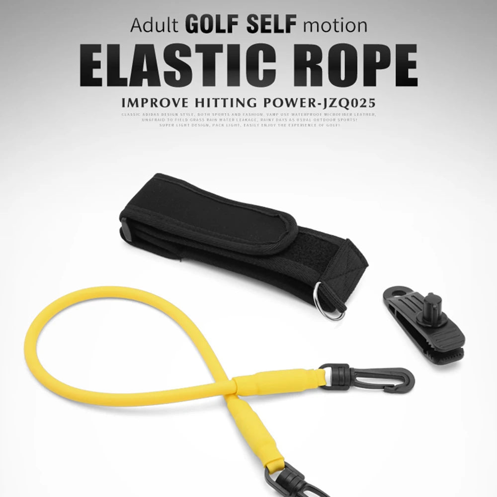PGM Golf Swing Tension Belt Band Golf Swing Trainer Strength Trainer Action Supplies Golf Club Correction Strong Device