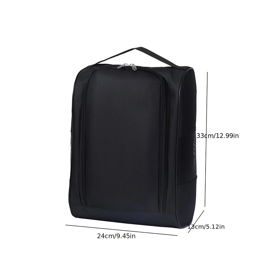 Portable Golf Shoe Bag Shoe Carrier Bags Breathable Lightweight Golf Handbag Dustproof Football Tennis Shoe Bag