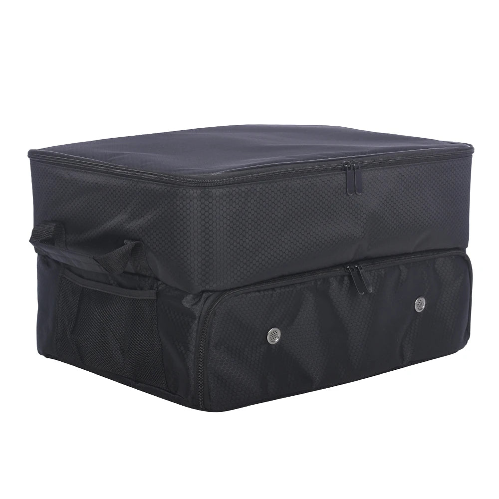 Golf Trunk Organizer Waterproof Car Golf Shoes Bag With Large Golf Storage Box For Shoes Balls Tees Clothes Gloves Accessories ﻿