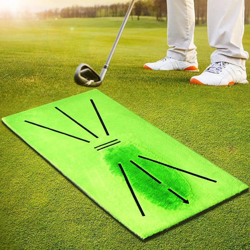 Golf Training Swing Track Detection Ball Directional Mat 30X60CM