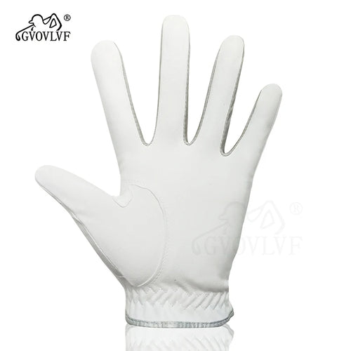1 Piece Men Golf Glove Micro Soft Fabric Breathable Comfortable Fitting With Magnetic Marker Replaceable For Golfers