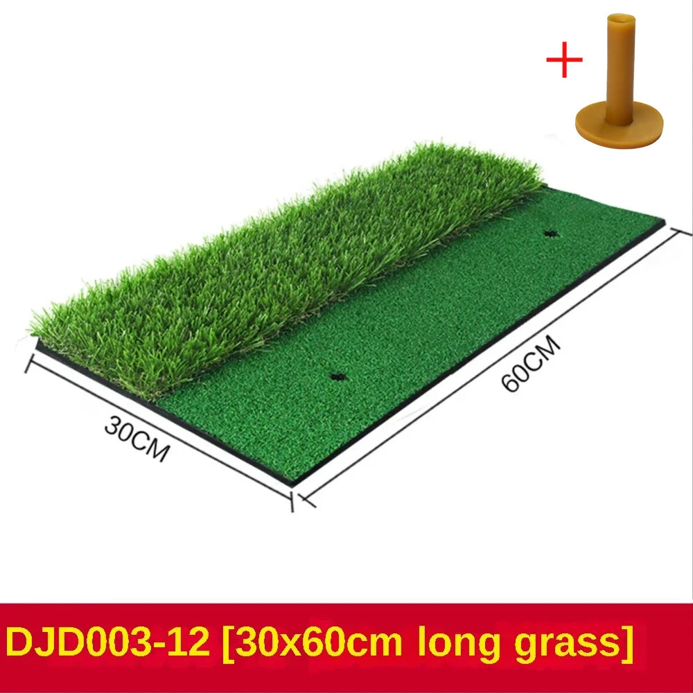 Golf Practice Mat With Tee