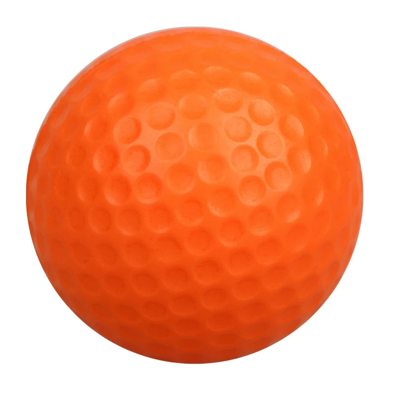 10Pcs Yellow Foam Golf Balls Sponge Elastic Indoor Outdoor Practice Training