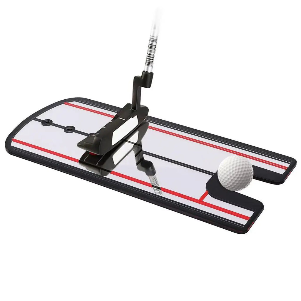 Golf Putting Mirror Training Aid for Beginners - Improve Your Putting Technique with This Essential Golf Training Tool