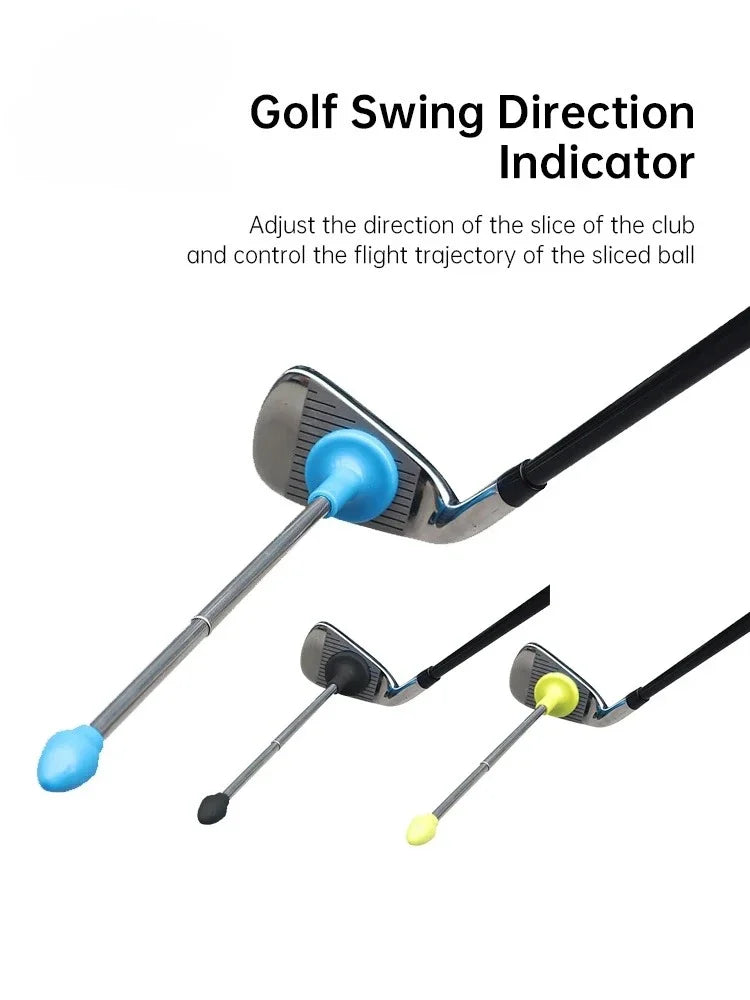 Lie angle adjustment tool for golf sticks, magnetic golf cutter, steering indicator, lighting stick for golf sticks