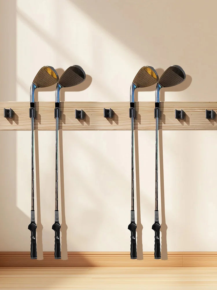10 Golf Club Rack Holders for Hanging Storage Display & Wall Mount Organization