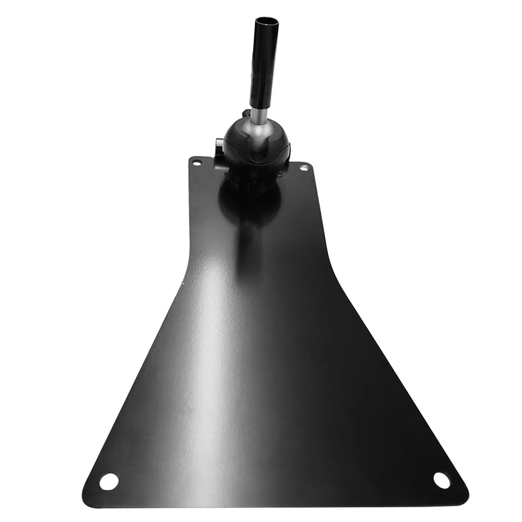 Durable Metal Golf Swing Trainer Practice Plate with Alignment Stick Indoor Backyard Outdoor Hitting Mat for Training