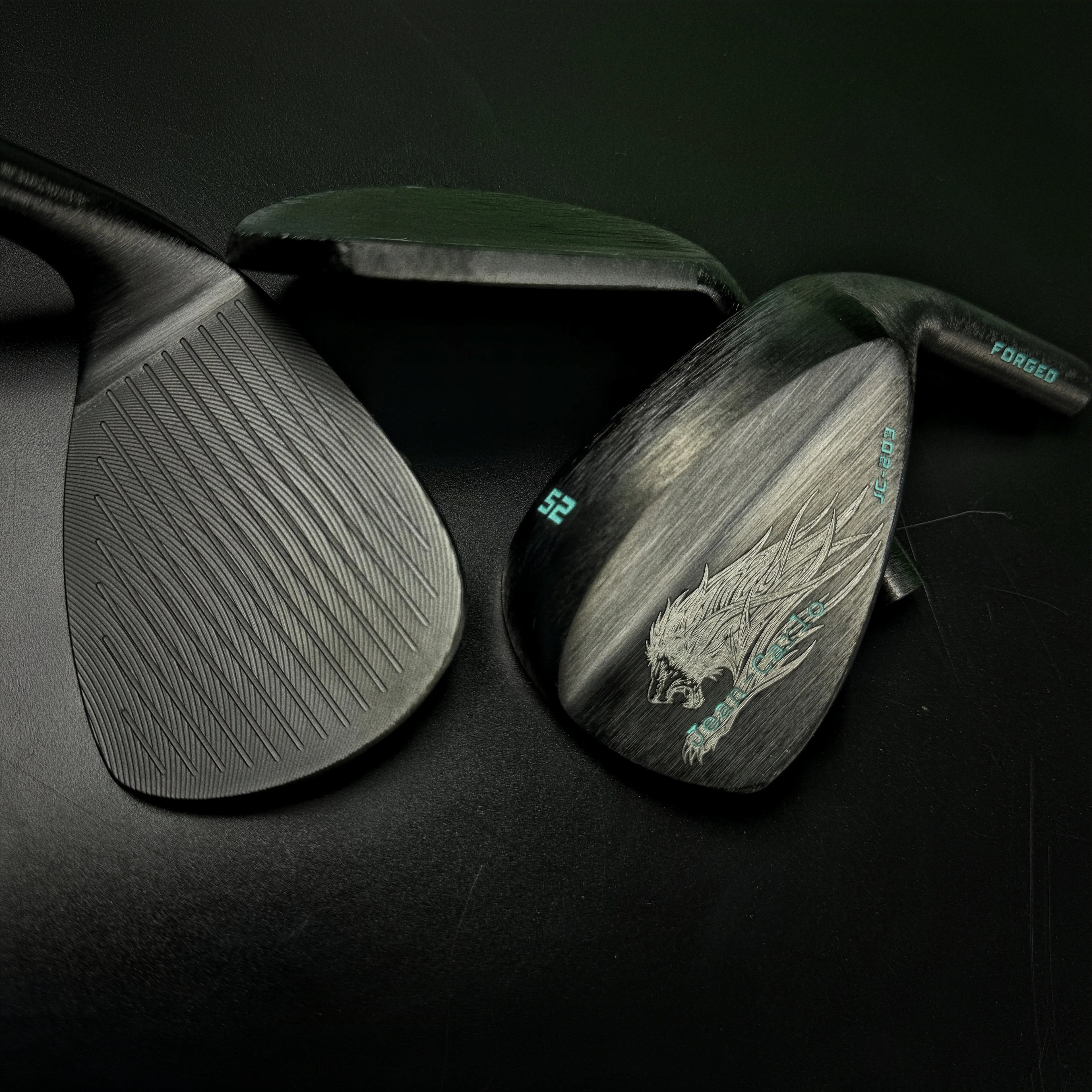 Jean Carlo Golf Wedge Club JC-203 Male Female Wedge Forged Carbon Steel CNC Milled Golf Driver Iron Putter Free 1 Rubber Cover